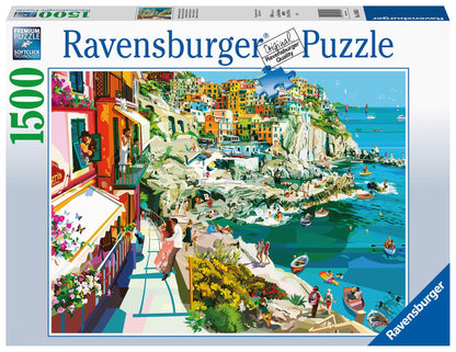  Romance In Cinque Terre - 1500 Piece Puzzle