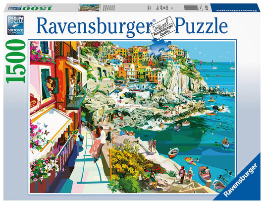  Romance In Cinque Terre - 1500 Piece Puzzle