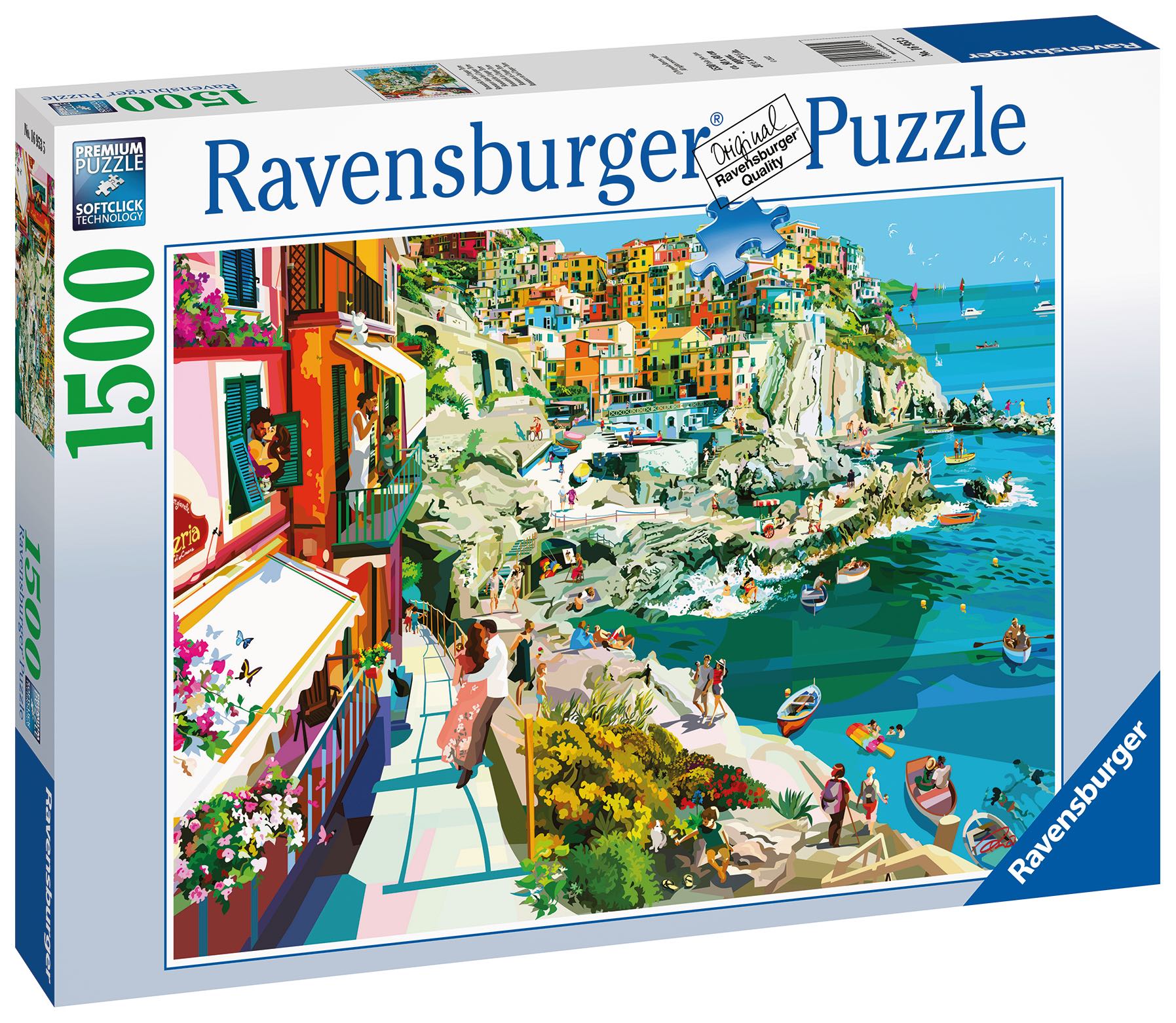  Romance In Cinque Terre - 1500 Piece Puzzle