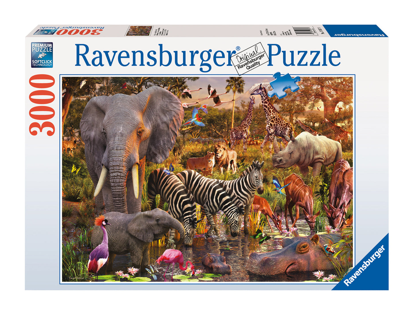  African Animal World - 3000 Piece Puzzle