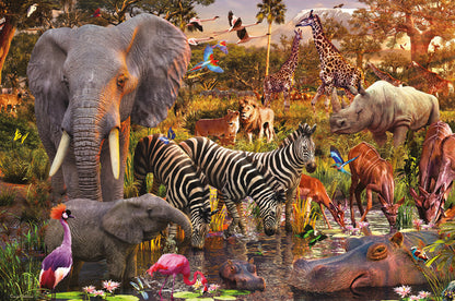  African Animal World - 3000 Piece Puzzle