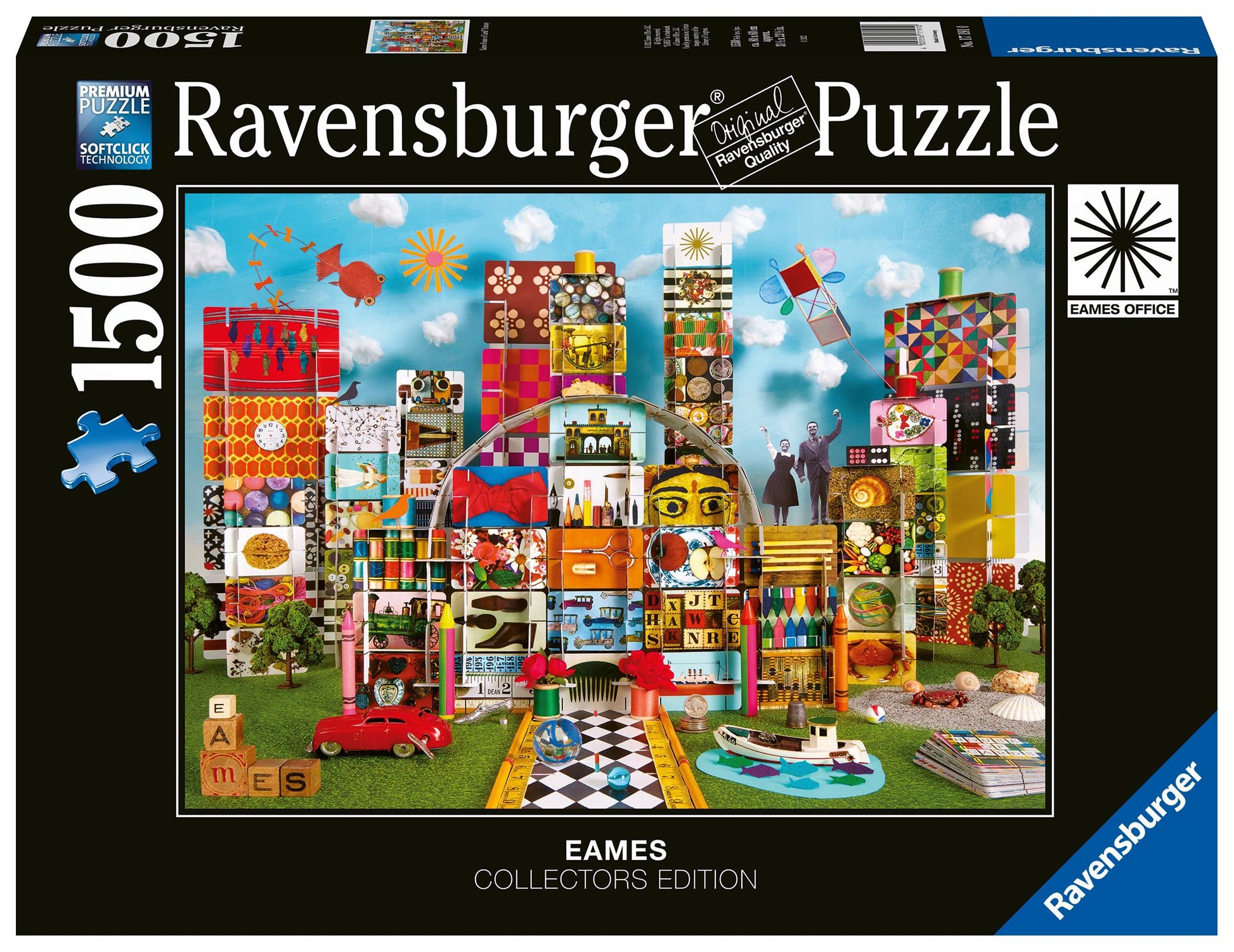  Eames Fantasy House - 1500 Piece Puzzle