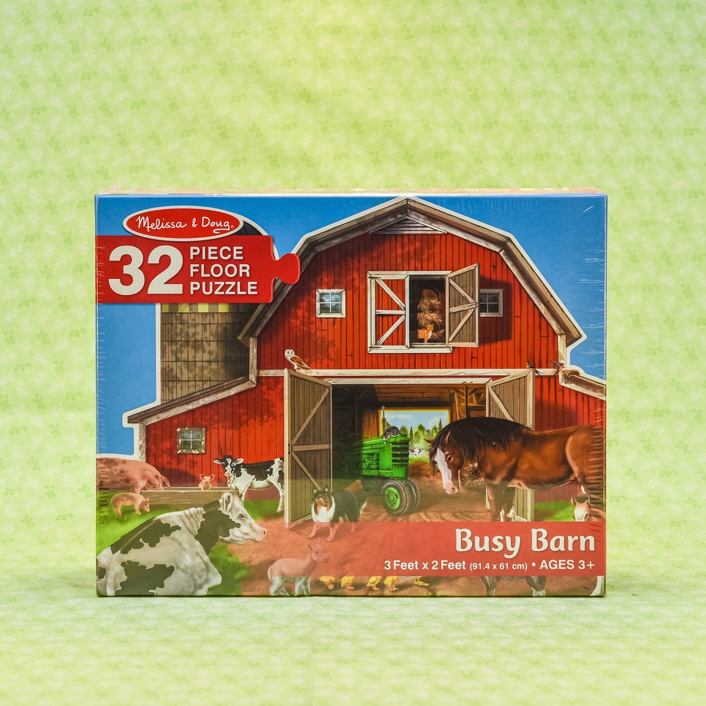  Busy Barn 32 Piece Floor Puzzle