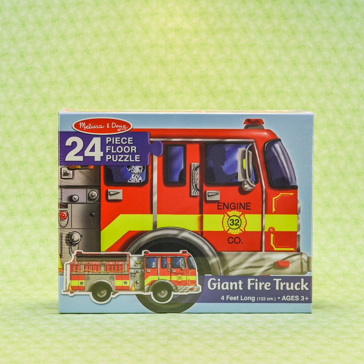  Giant Fire Truck 24 Piece Floor Puzzle