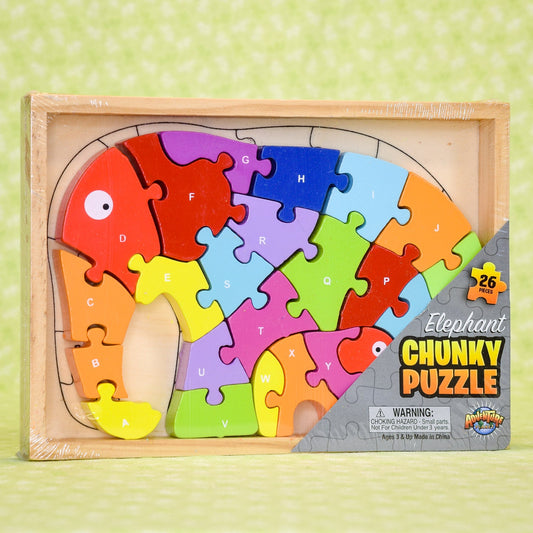  Elephant ABC 26 Piece Puzzle