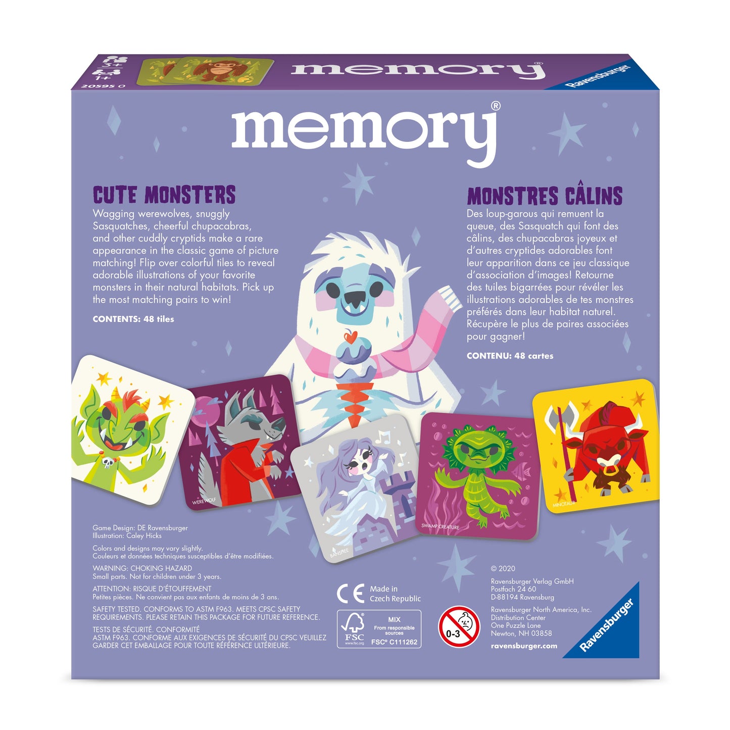  Memory - Cute Monsters