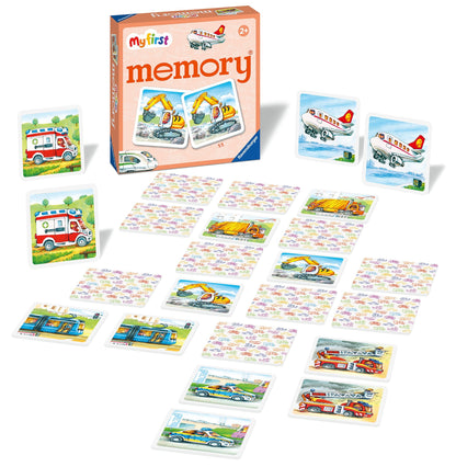  Memory - Vehicles (My First Memory Game)