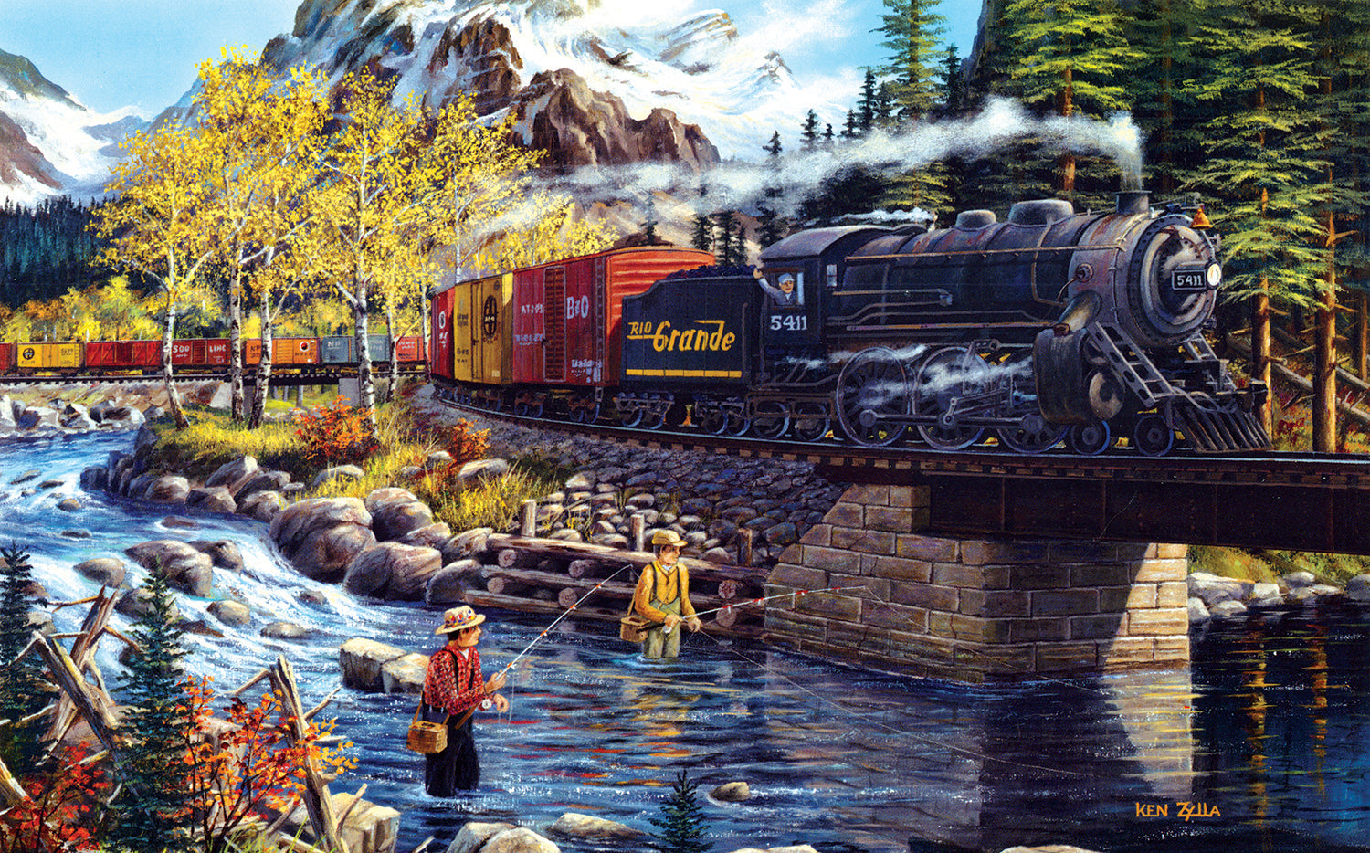  Cascade Run - 300 Piece Puzzle