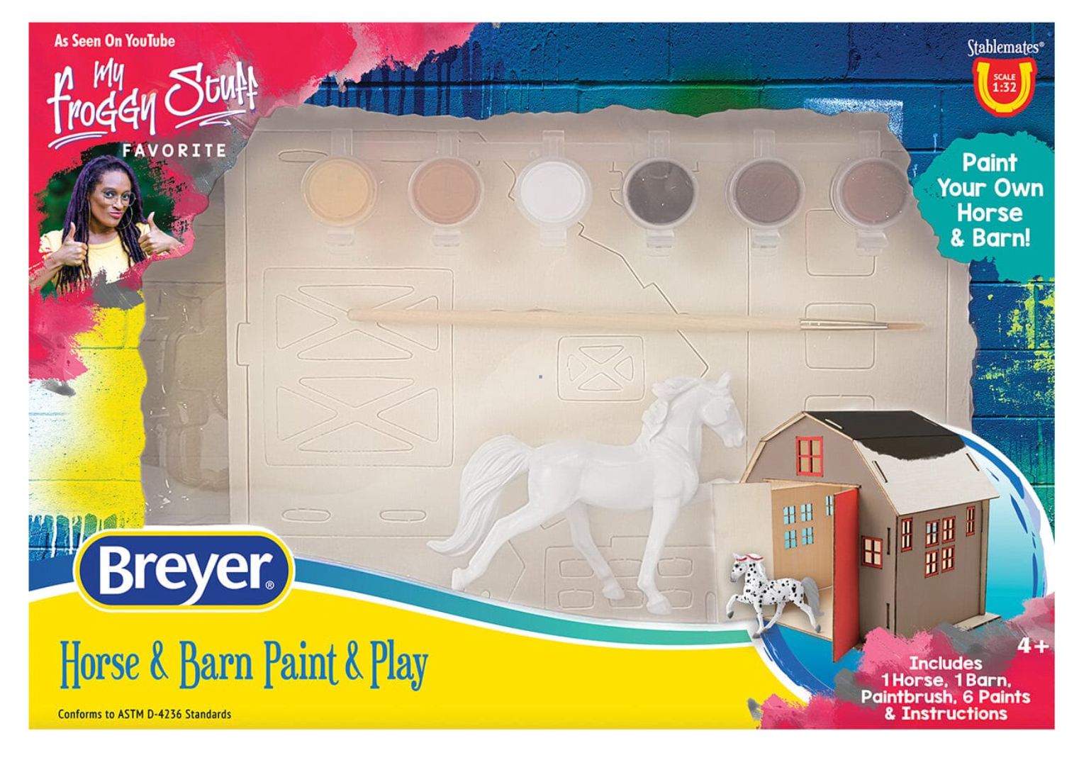  Stablemates - Horse & Barn Paint & Play