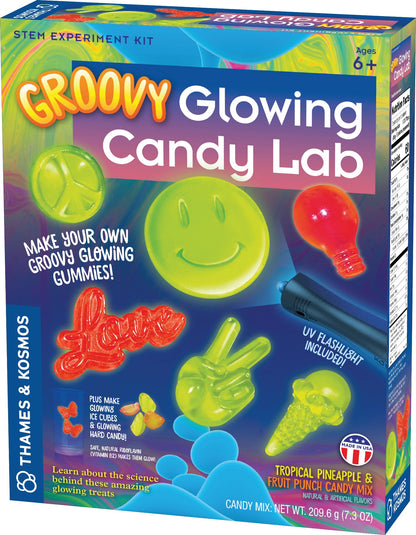  Groovy Glowing Candy Lab - STEM Experiment Kit