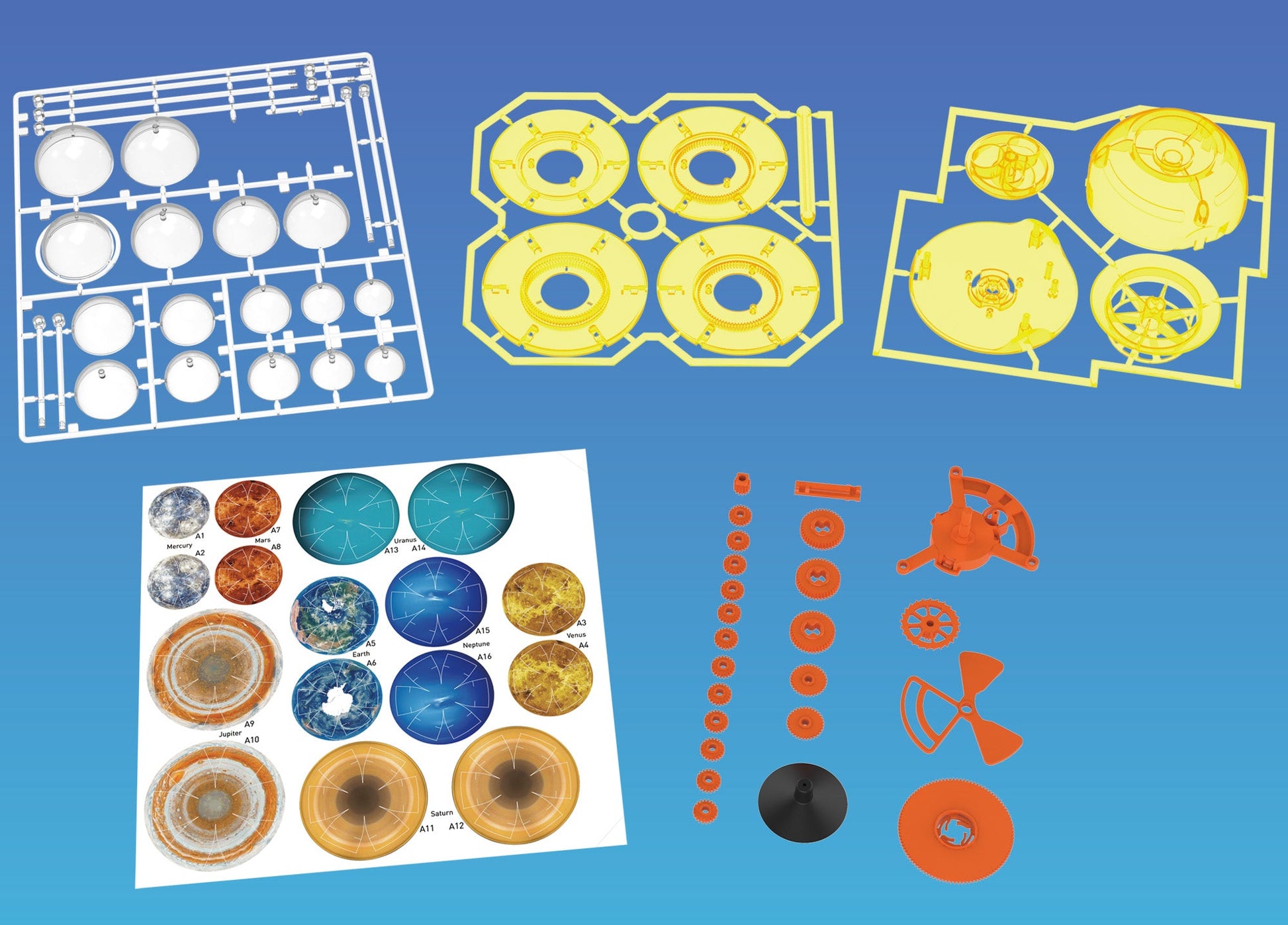  Orbiting Solar System - STEM Experiment Kit