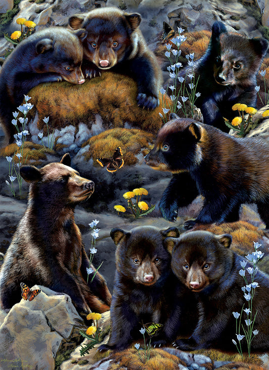  Bear Cubs (Extra Large Pieces) 500 Piece Puzzle