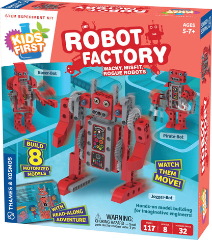 Robot Factory - Wacky, Misfit, Rouge Robots