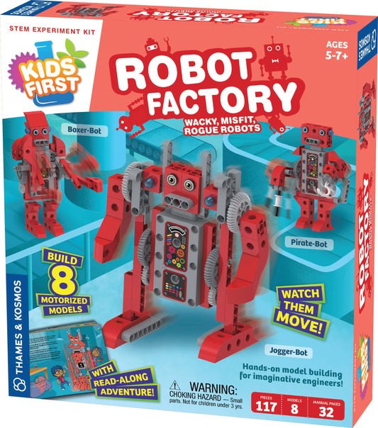  Robot Factory - Wacky, Misfit, Rouge Robots