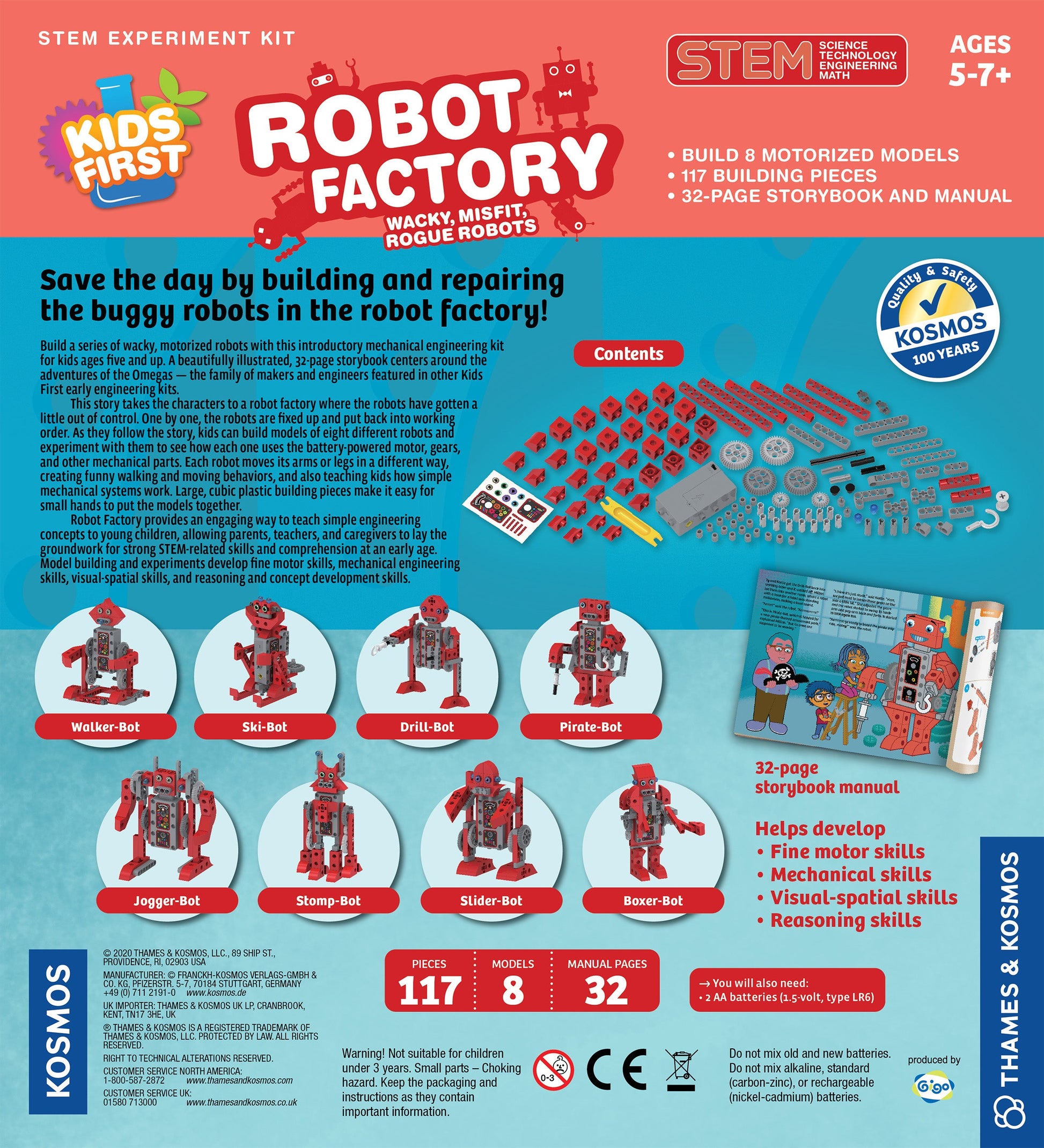  Robot Factory - Wacky, Misfit, Rouge Robots