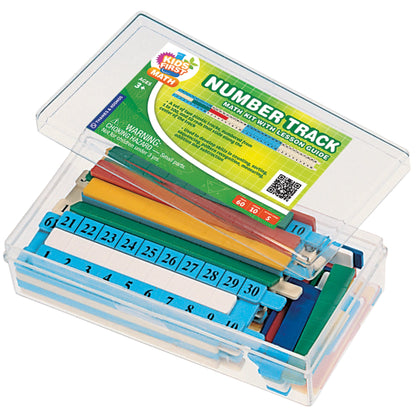  Kids First Math - Number Track Math Kit With Lesson Guide