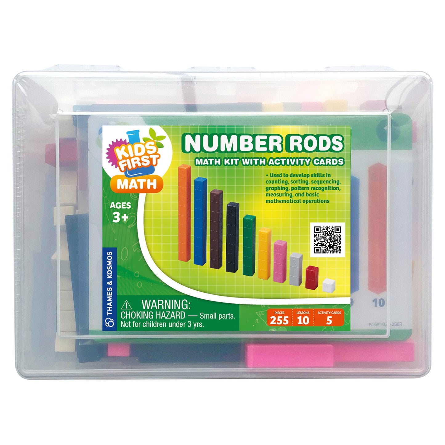  Kids First Math - Number Rods Math Kit With Activity Cards