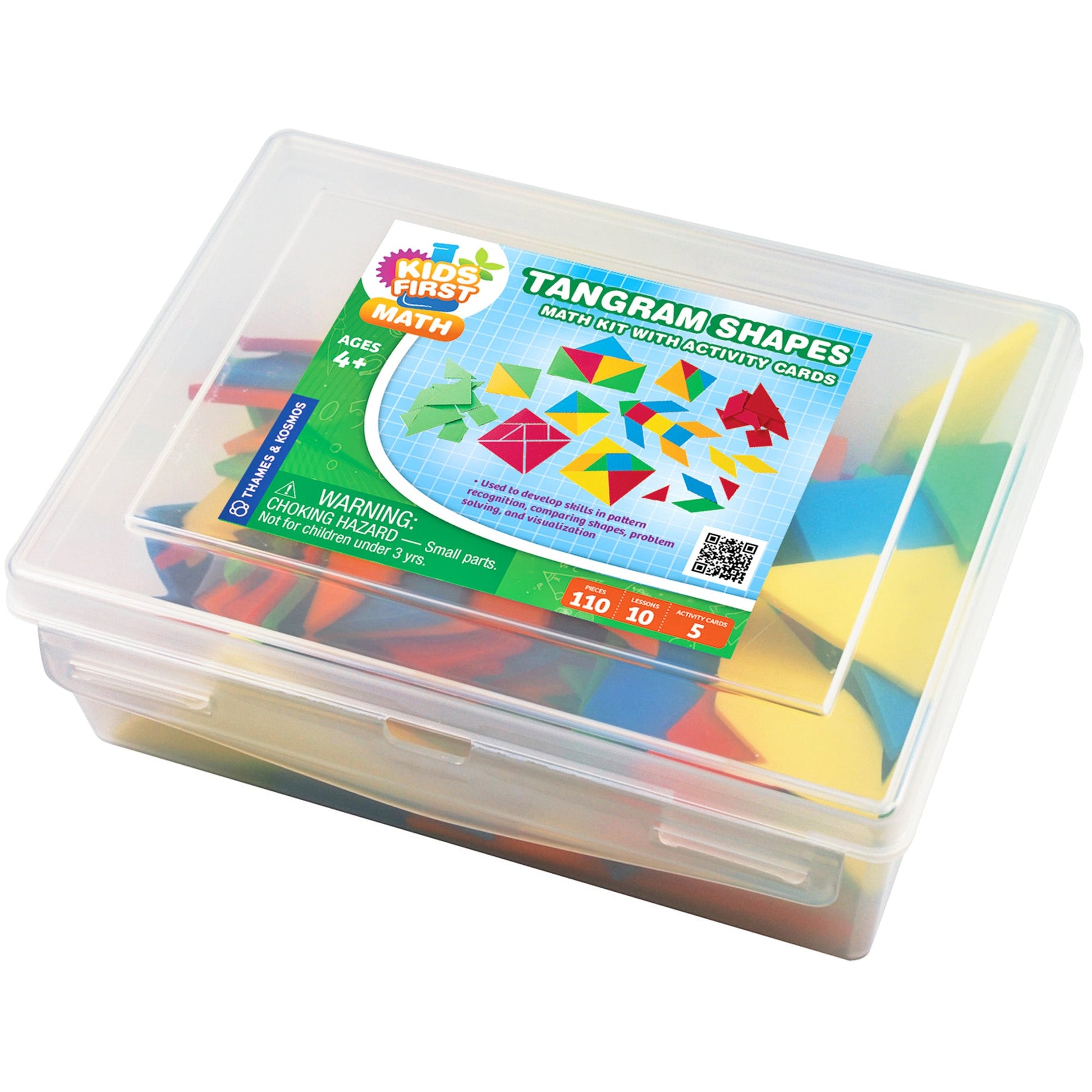  Kids First Math - Tangram Shapes Math Kit With Activity Cards