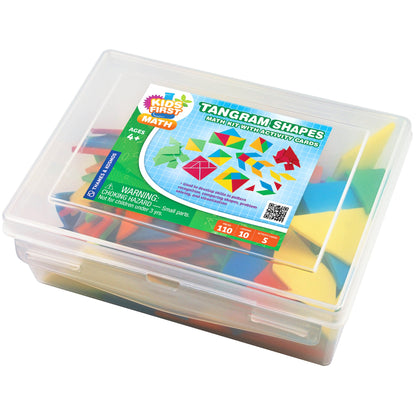  Kids First Math - Tangram Shapes Math Kit With Activity Cards