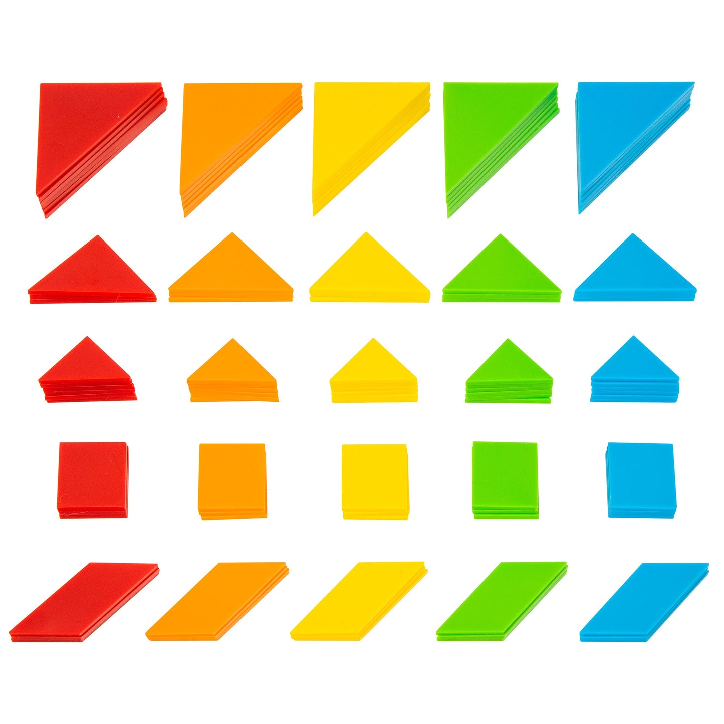  Kids First Math - Tangram Shapes Math Kit With Activity Cards