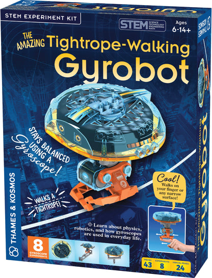  The Amazing Tightrope-Walking Gyrobot - STEM Experiment Kit