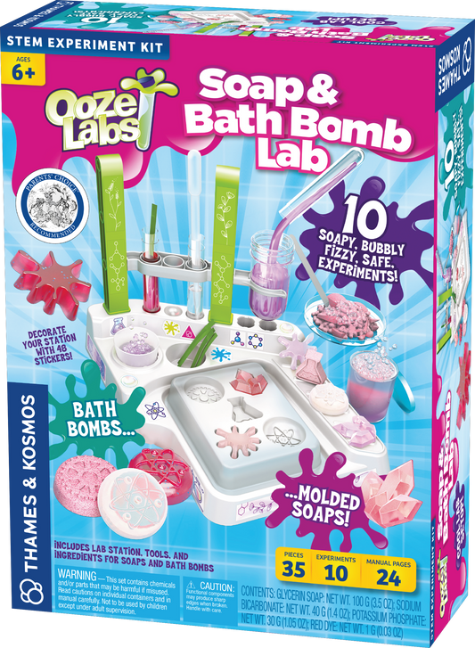  Soap & Bath Bomb Lab - Ooze Labs