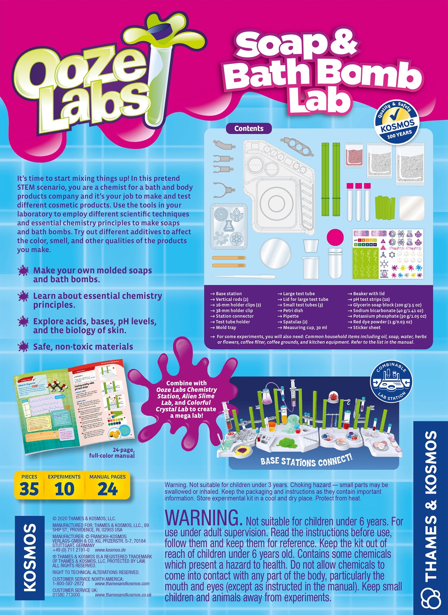  Soap & Bath Bomb Lab - Ooze Labs