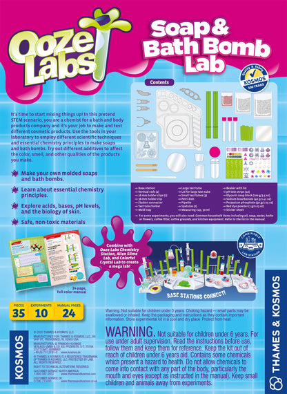  Soap & Bath Bomb Lab - Ooze Labs