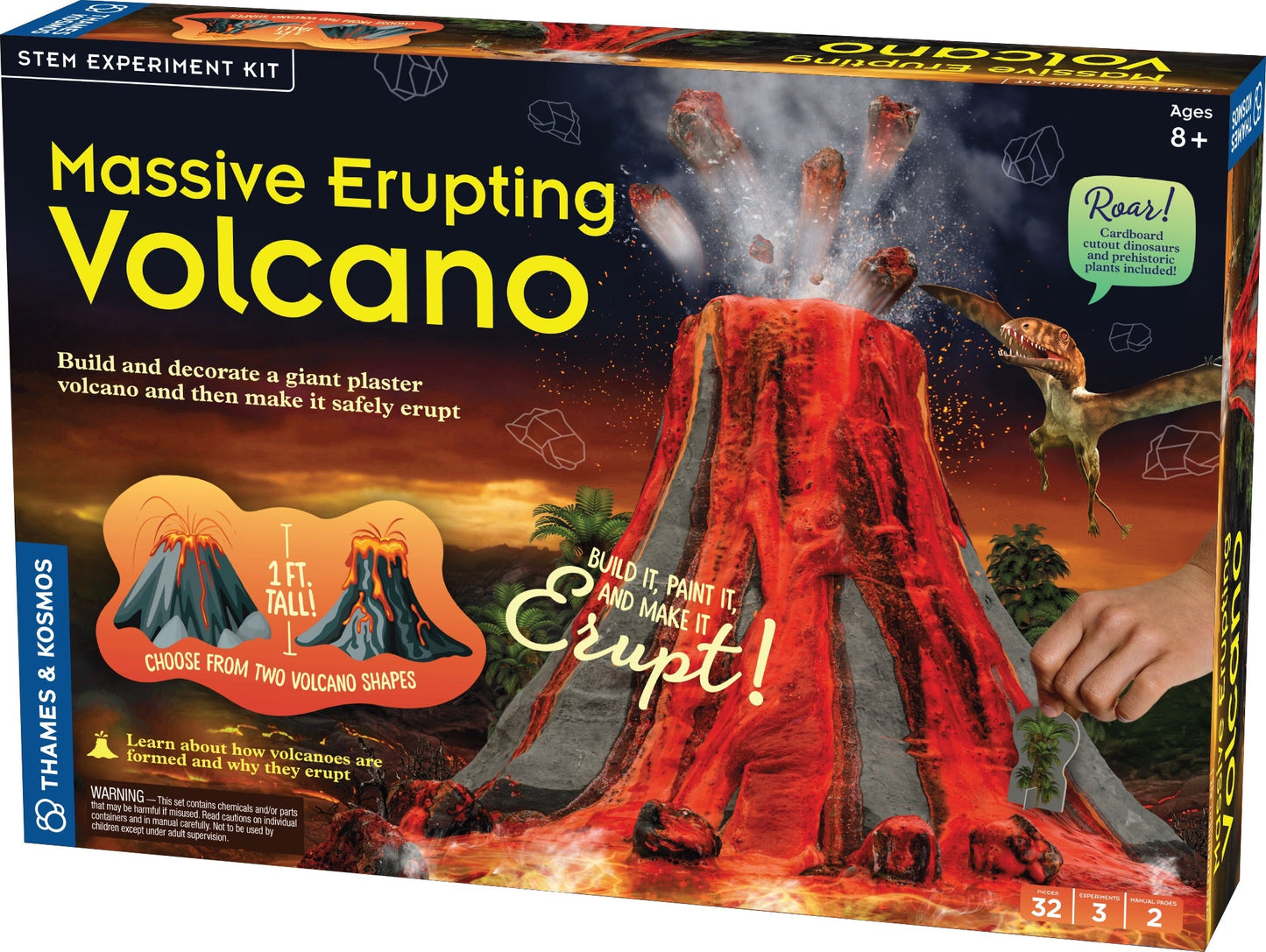  Massive Erupting Volcano - STEM Experiment Kit
