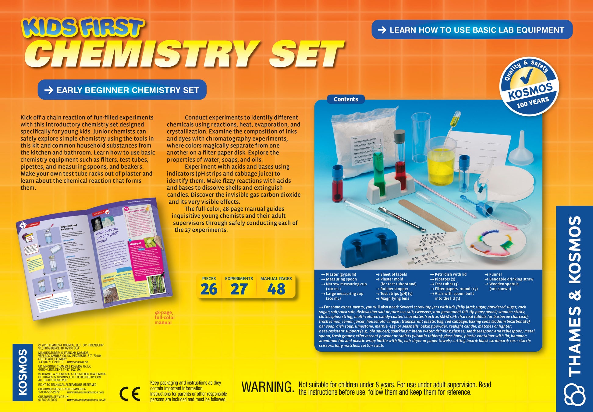  Kids First Chemistry Set