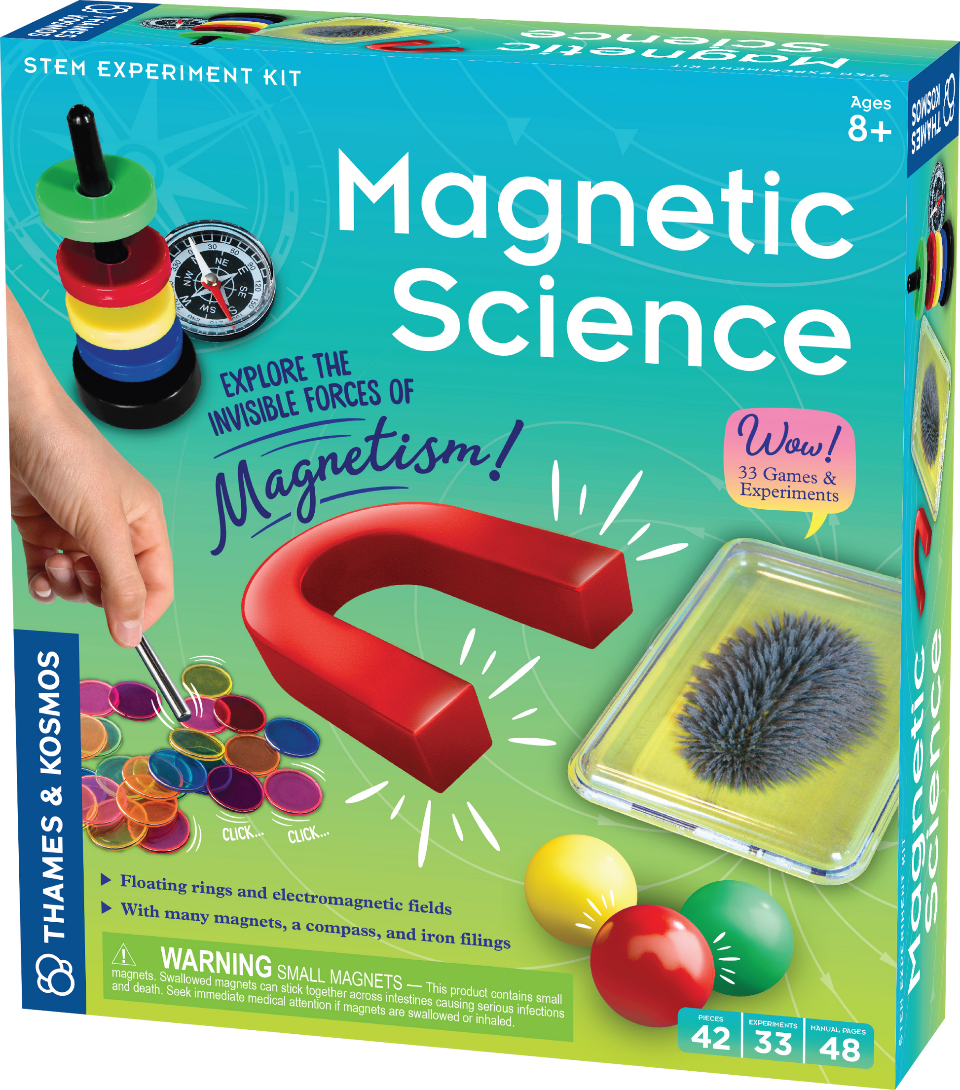  Magnetic Science - STEM Experiment Kit