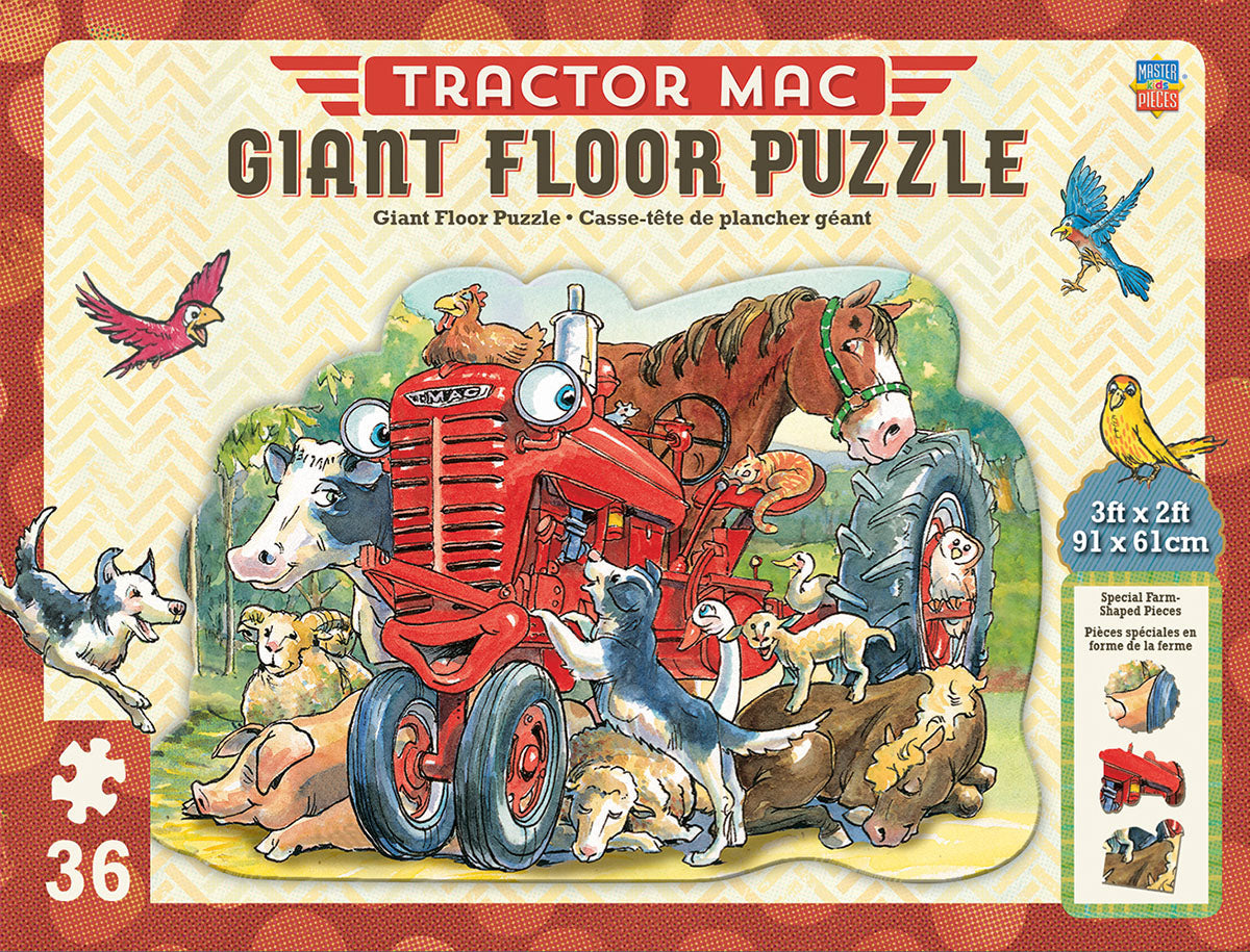  Tractor Mac 36 Piece Floor Puzzle