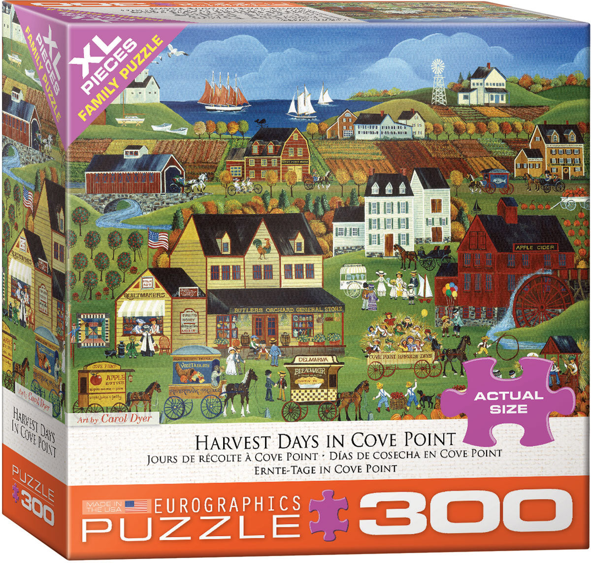  Harvest Days In Cove Point 300 Piece Puzzle