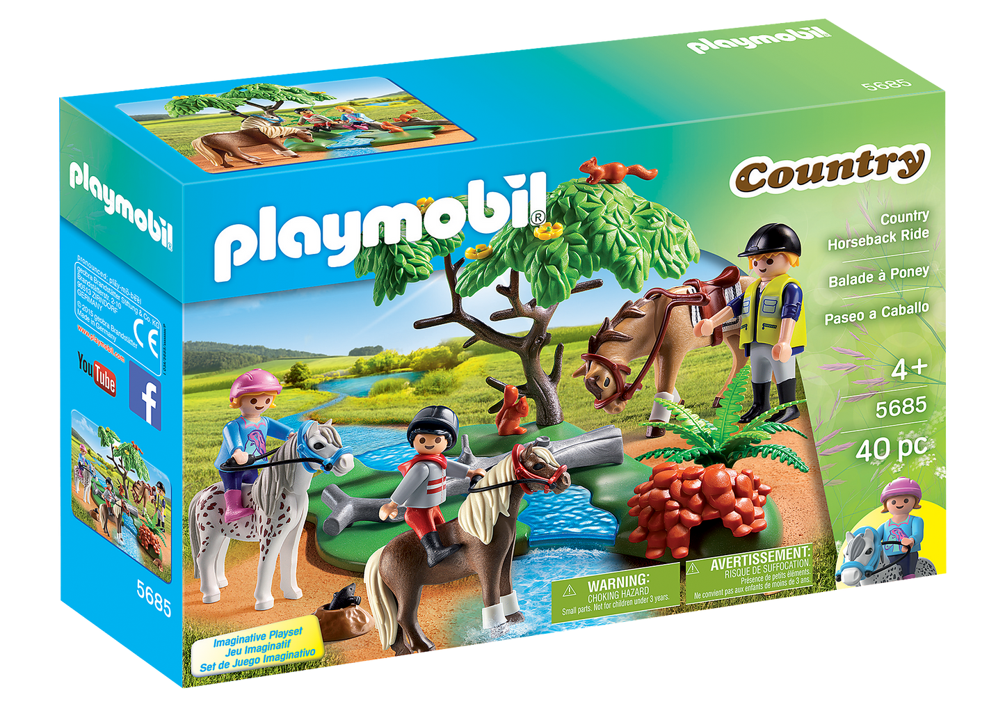  Playmobil - Country Horseback Ride