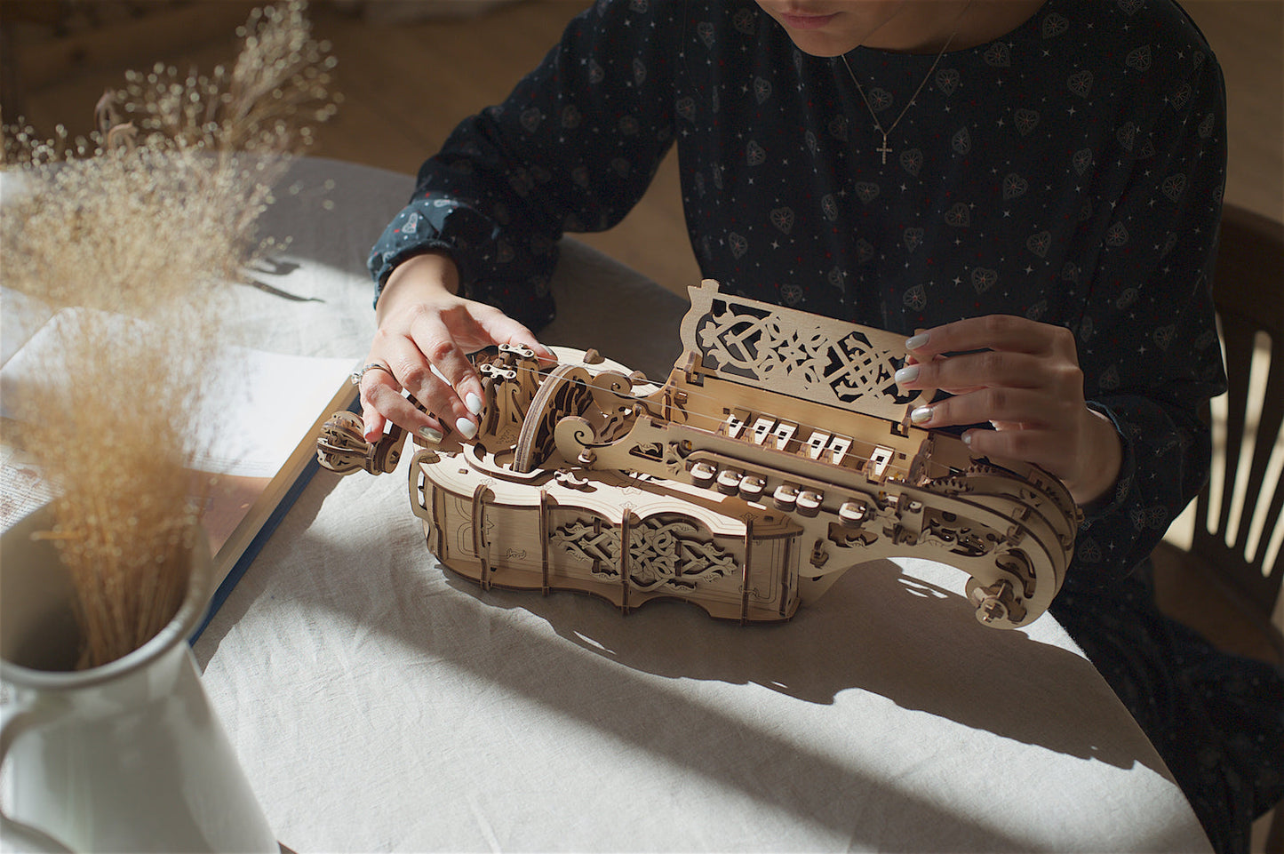  Ugears - Hurdy Gurdy Mechanical Model Kit