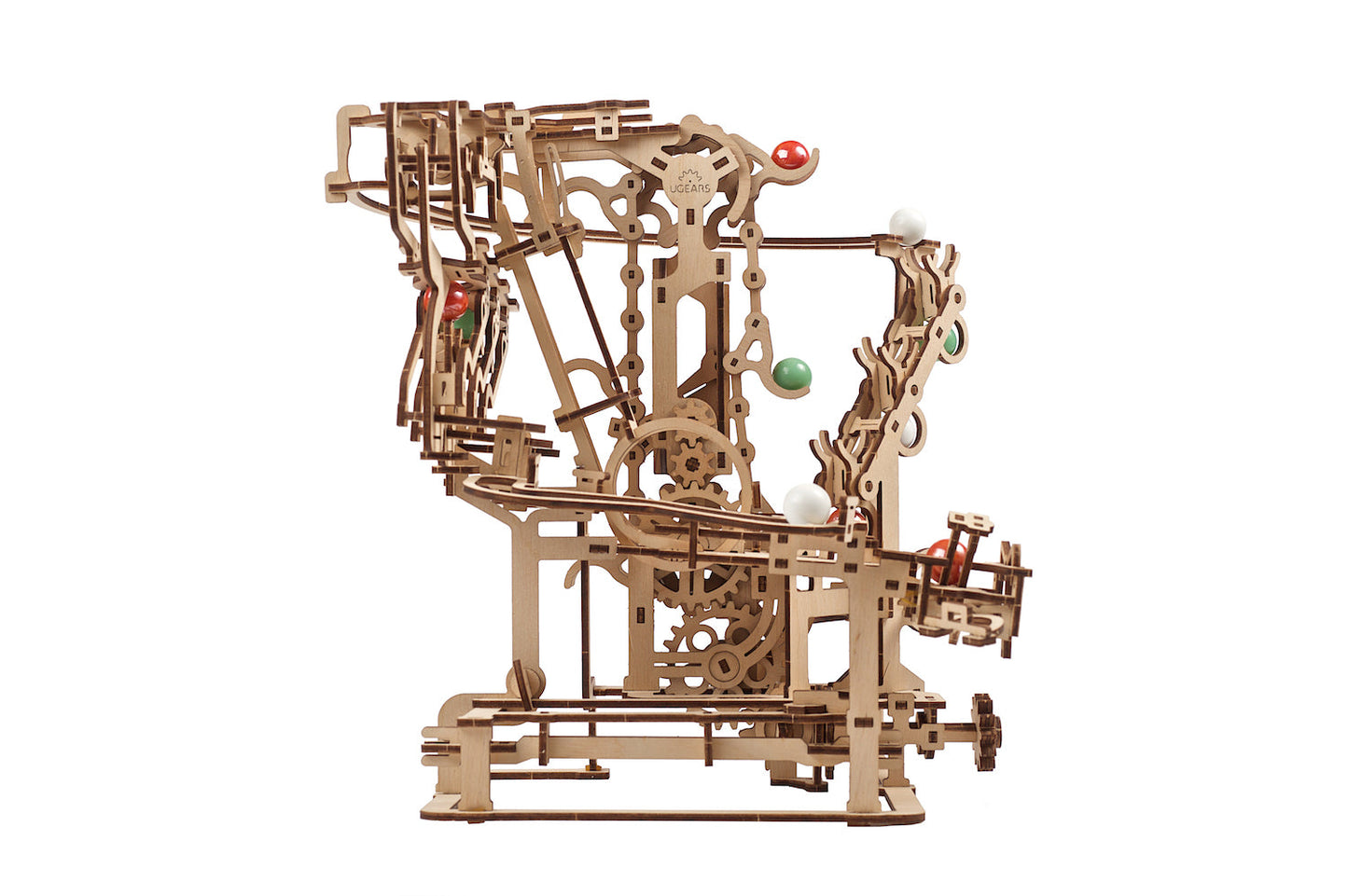  Ugears - Marble Run Chain Hoist Model Kit