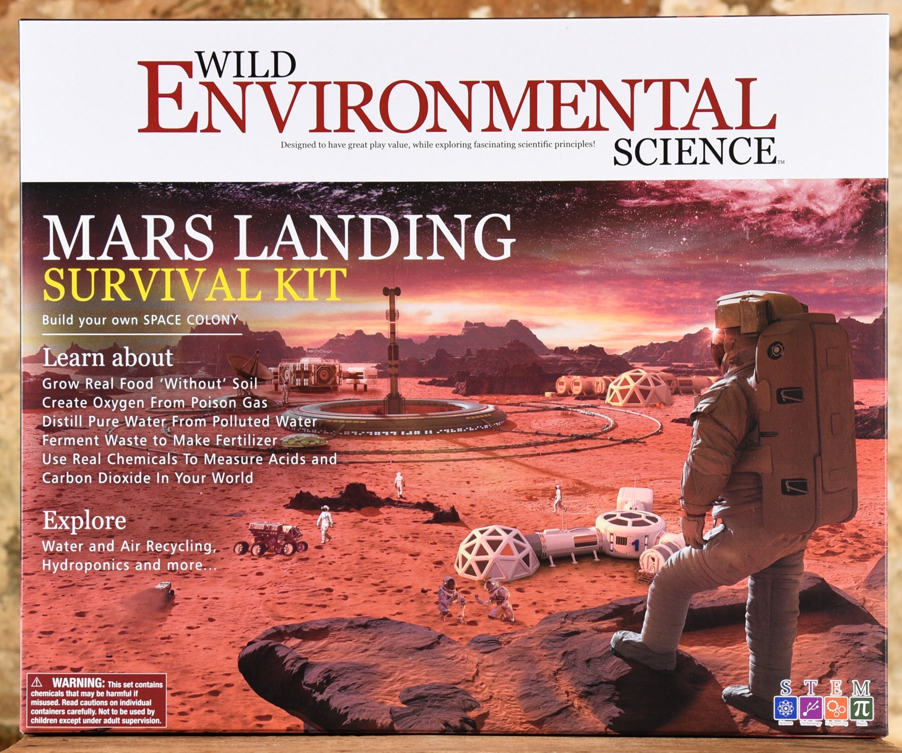  Wild Environmental Science - Mars Landing Survival Kit