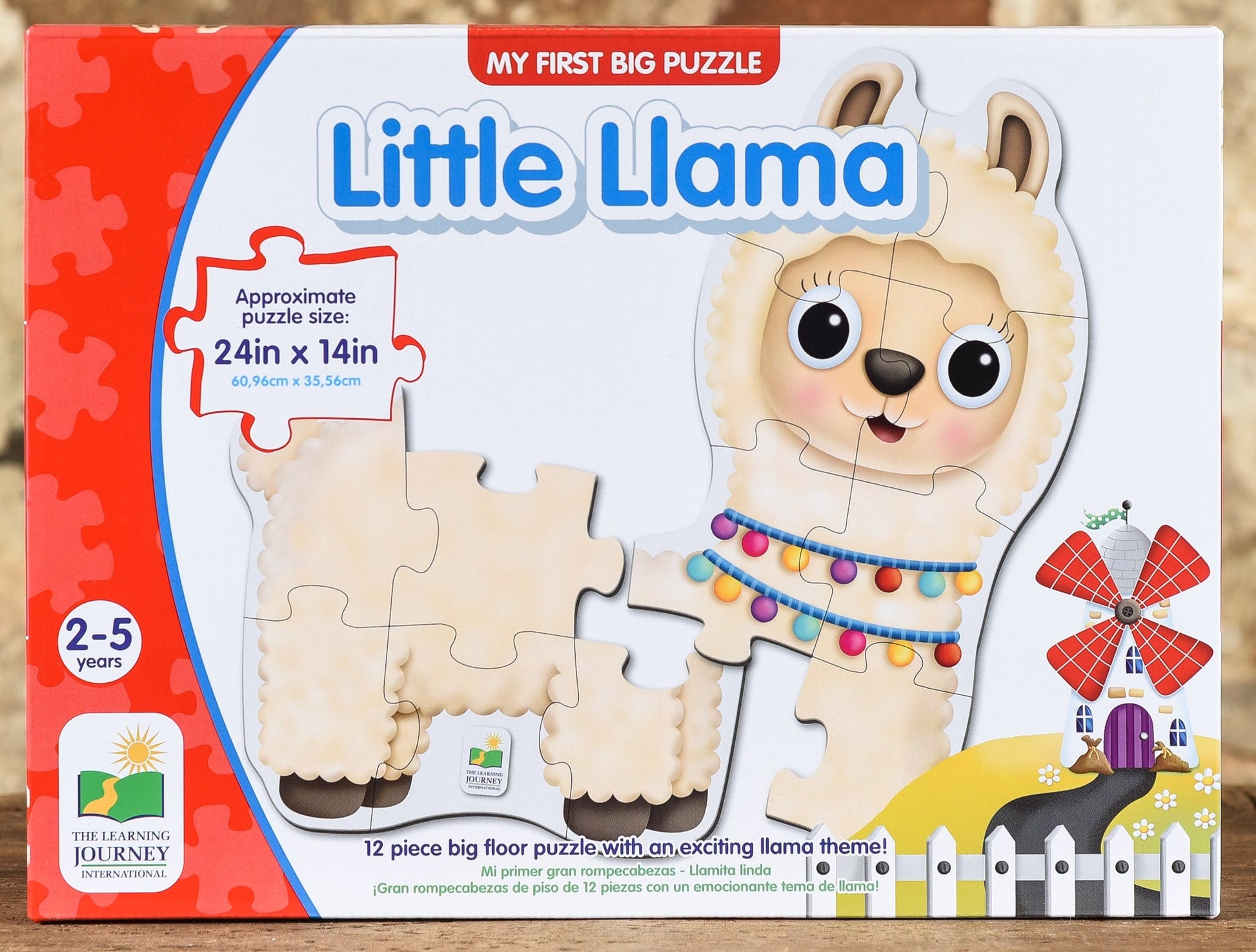 Little Llama - 12 Piece Floor Puzzle