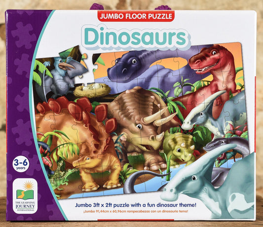  Dinosaurs - 50 Piece Jumbo Floor Puzzle