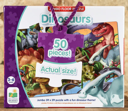  Dinosaurs - 50 Piece Jumbo Floor Puzzle