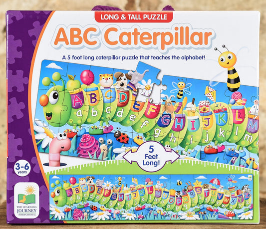 ABC Caterpillar - 50 Piece - Long & Tall Floor Puzzle