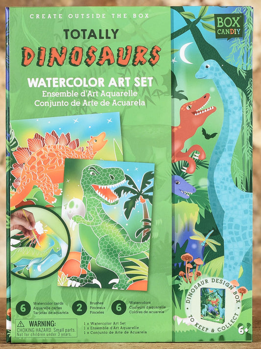  Totally Dinosaurs Watercolor Art Set
