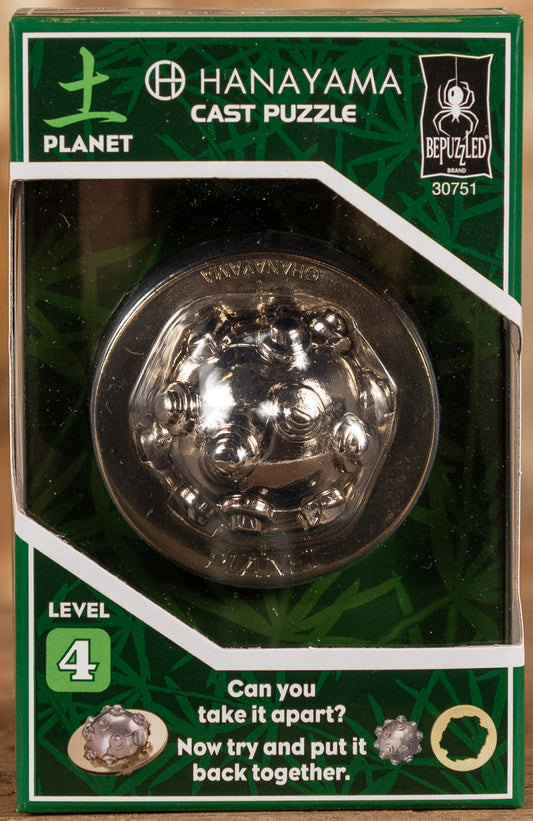  Hanayama Cast Puzzle - Level 4 - Planet