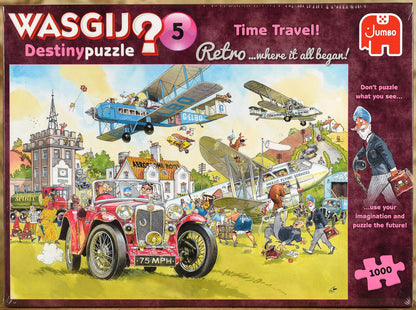  Wasgij Retro Destiny 5 - Time Travel! - 1000 Piece Puzzle