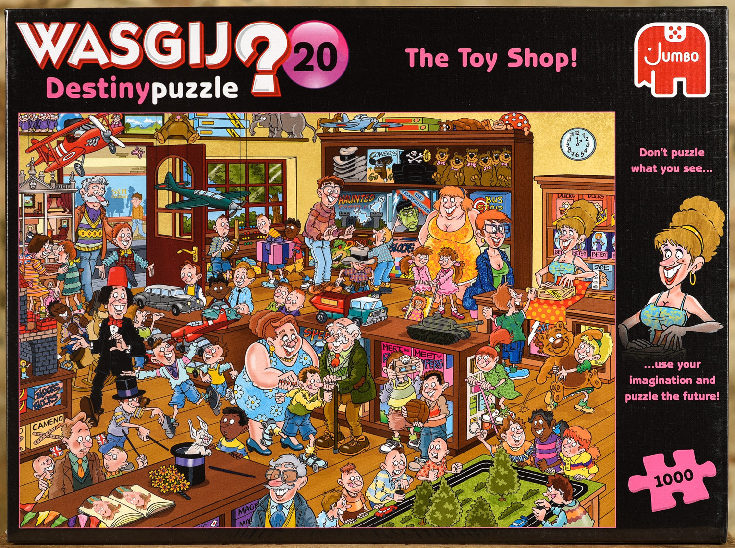  Wasgij Retro Destiny 20 - The Toy Shop!- 1000 Piece Puzzle