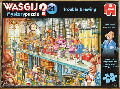  Wasgij Mystery 21 - Trouble Brewing! - 1000 Piece Puzzle
