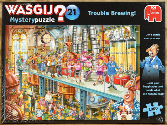  Wasgij Mystery 21 - Trouble Brewing! - 1000 Piece Puzzle