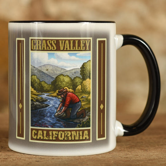  Mug 11oz - Grass Valley Gold Panner