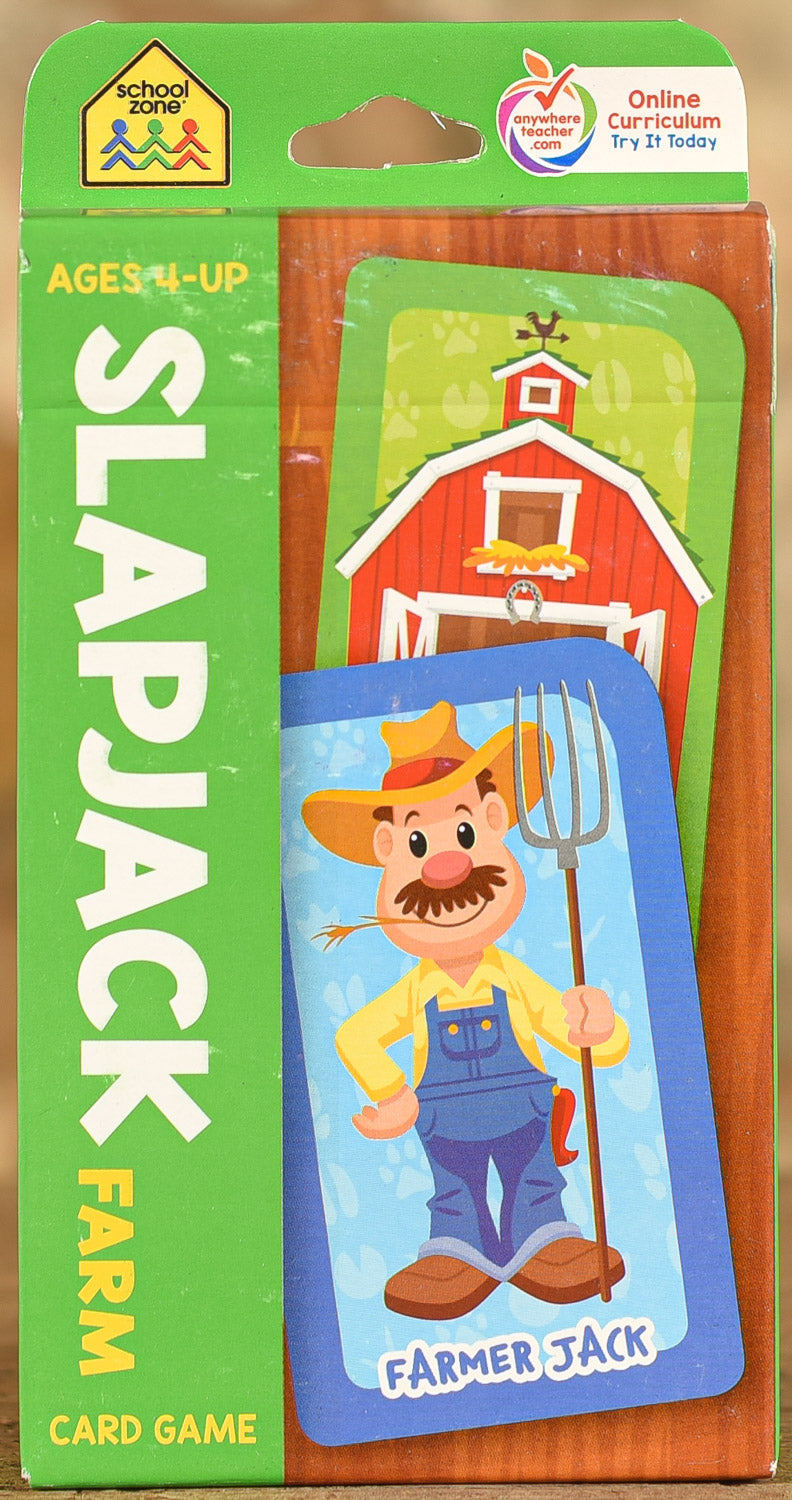  Card Game School Zone - Slapjack Farm