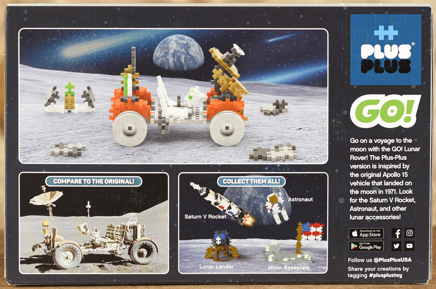  Plus-Plus - GO! Lunar Rover